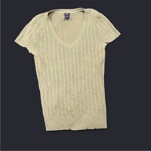GAP Olive Cable Knit Sweater